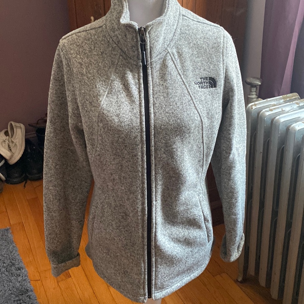 The North Face full zip jacket. Fleece. Size medium